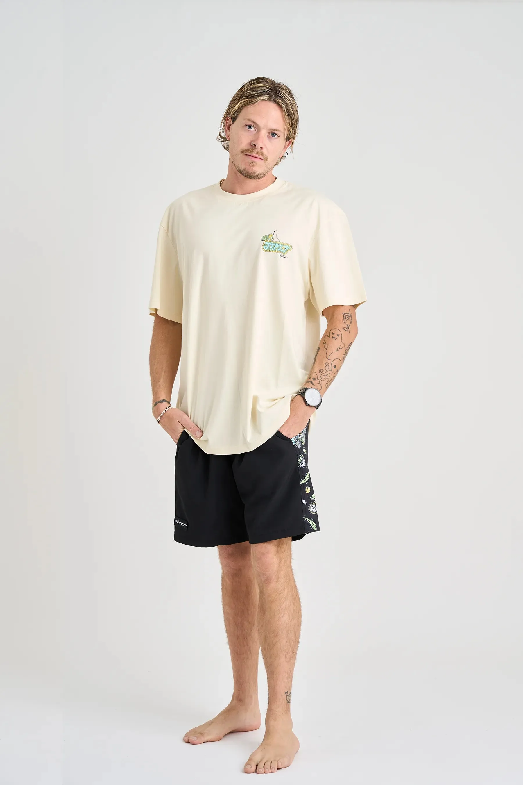JTPLT x Tom Hadley - SS Tee - Ecru