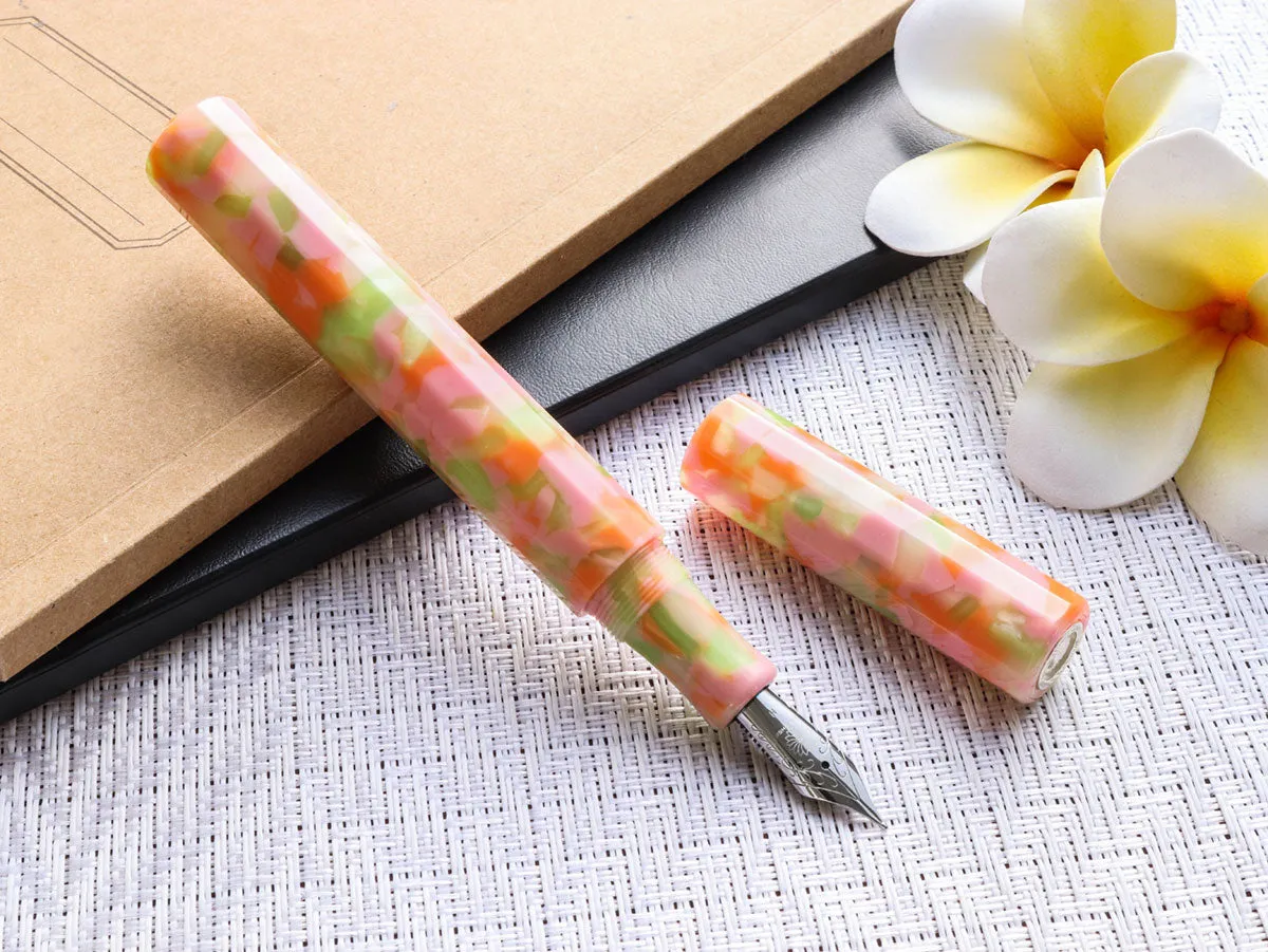KALEIDO Fountain Pen - Pink (Wazakura) [AS IS Sale]
