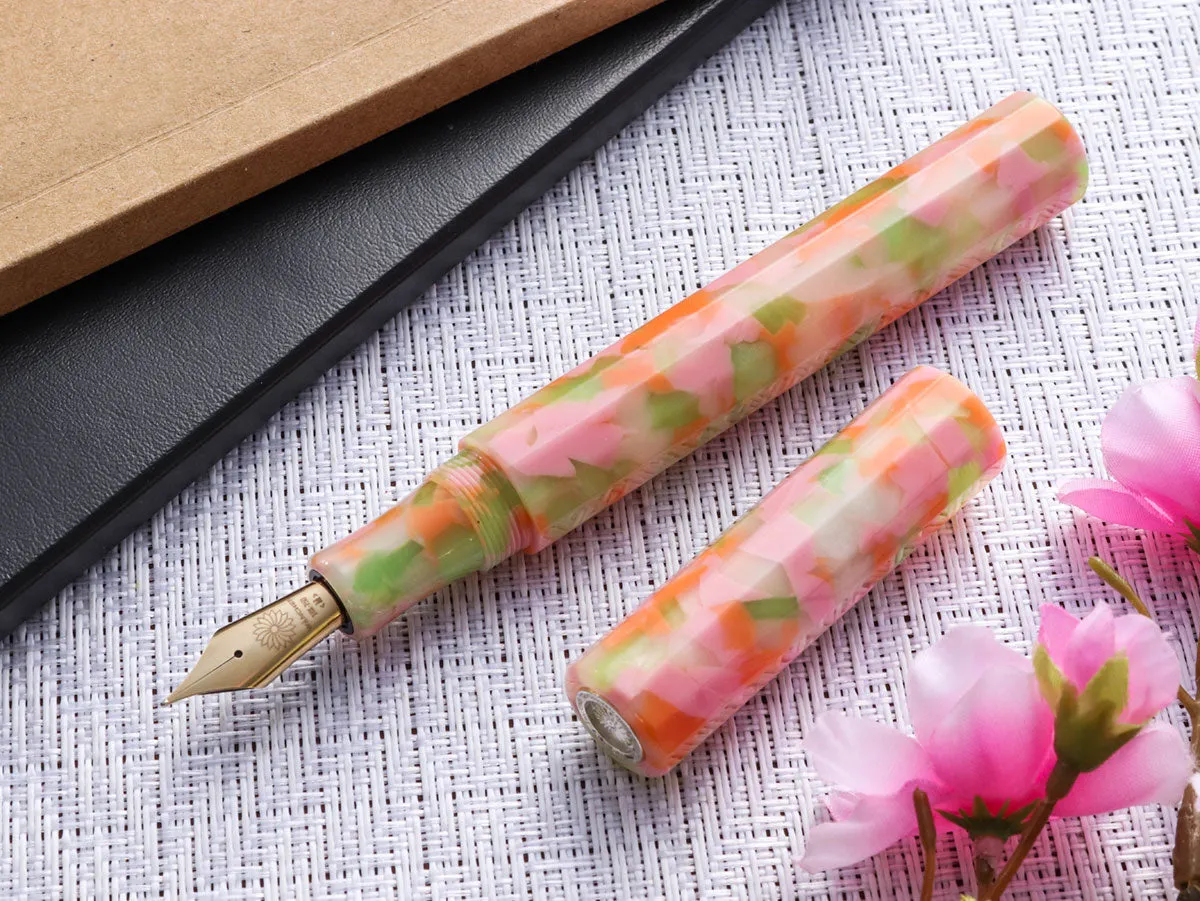 KALEIDO Fountain Pen - Pink (Wazakura) [AS IS Sale]
