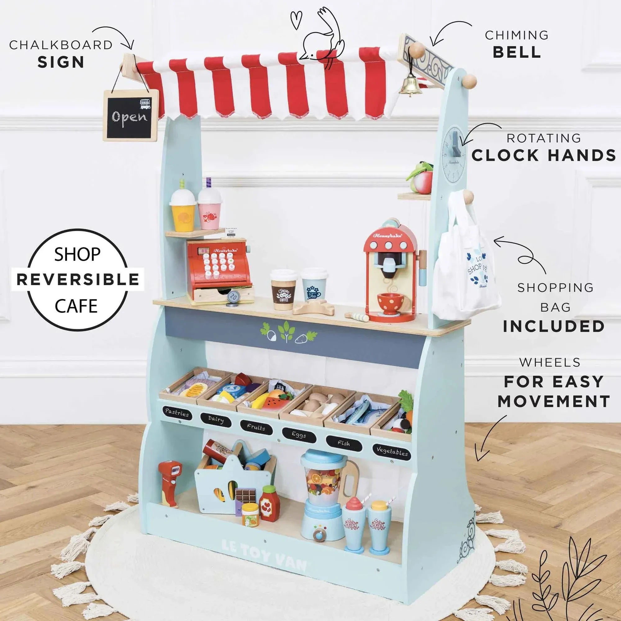 Le Toy Van Shop & Café Market Stand