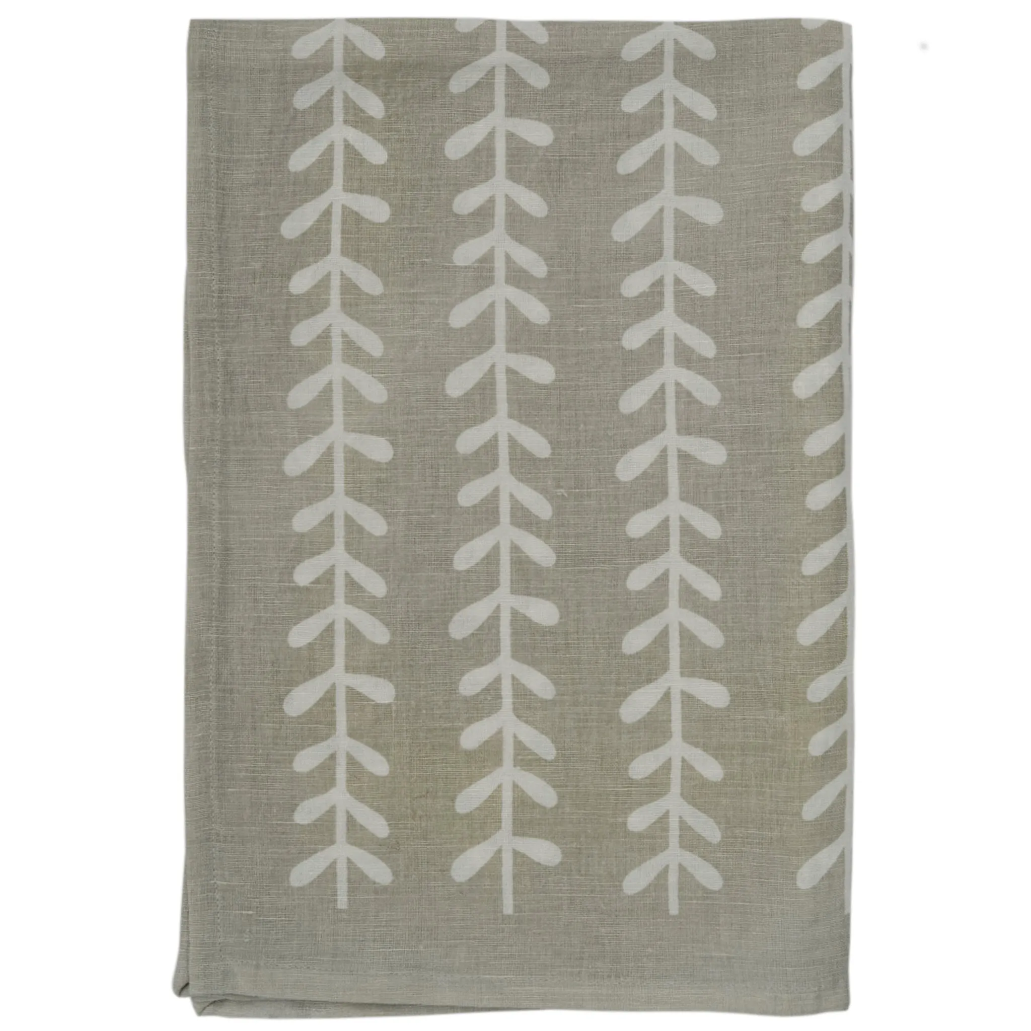 Leaf Linen Tea Towel