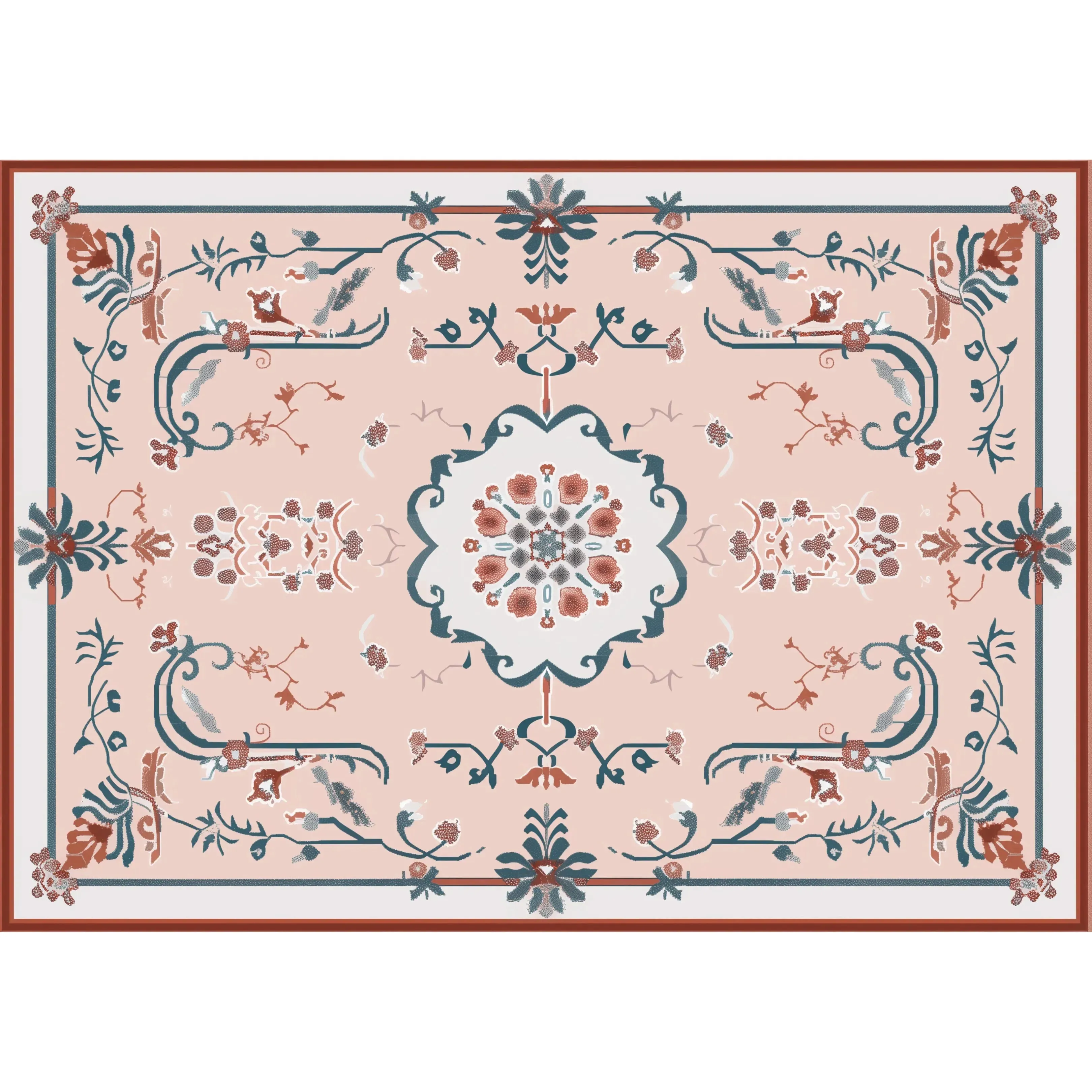 Legacy Trellis Hand Tufted Rug
