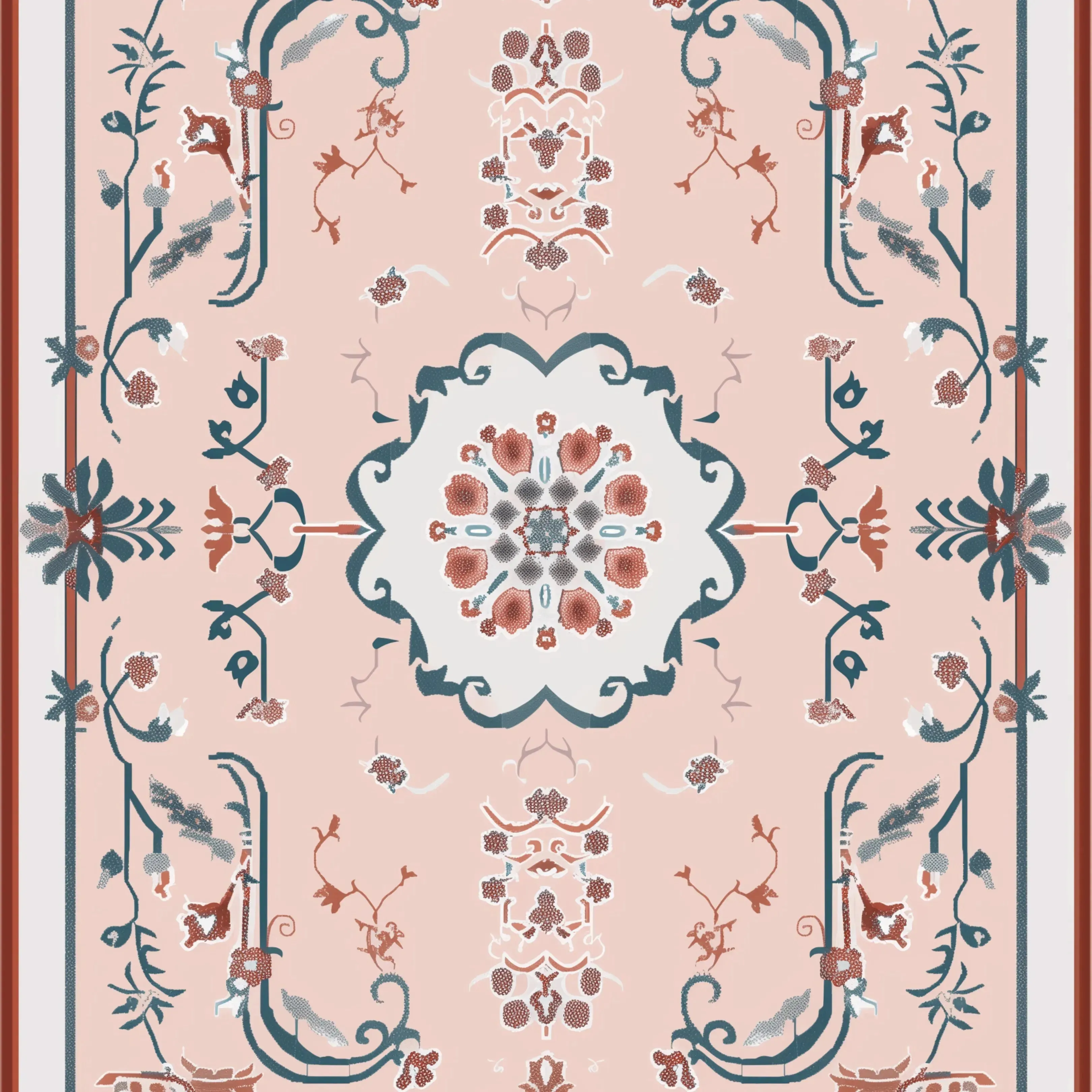 Legacy Trellis Hand Tufted Rug