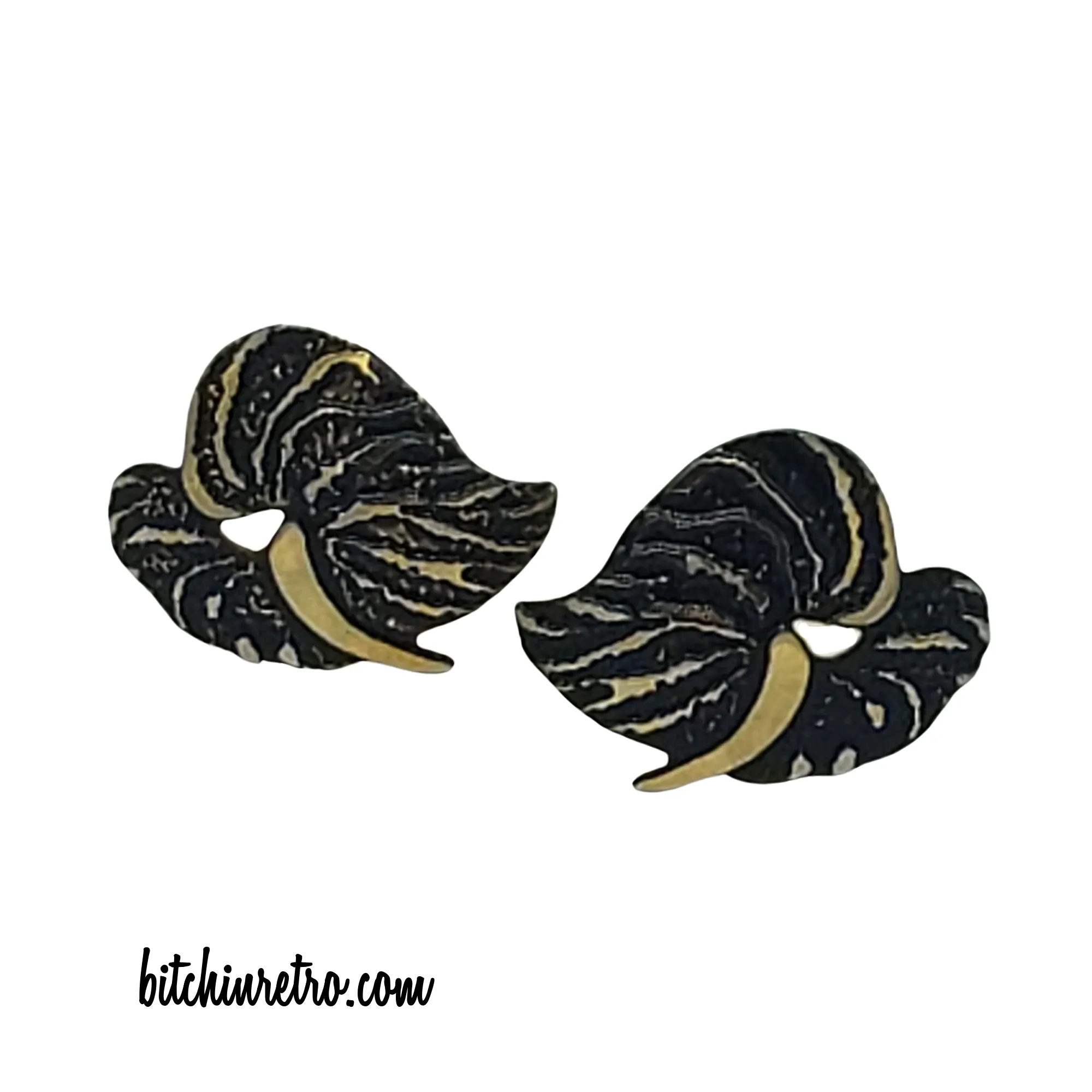 Leighton Lam Pahoa Anthurium Earrings