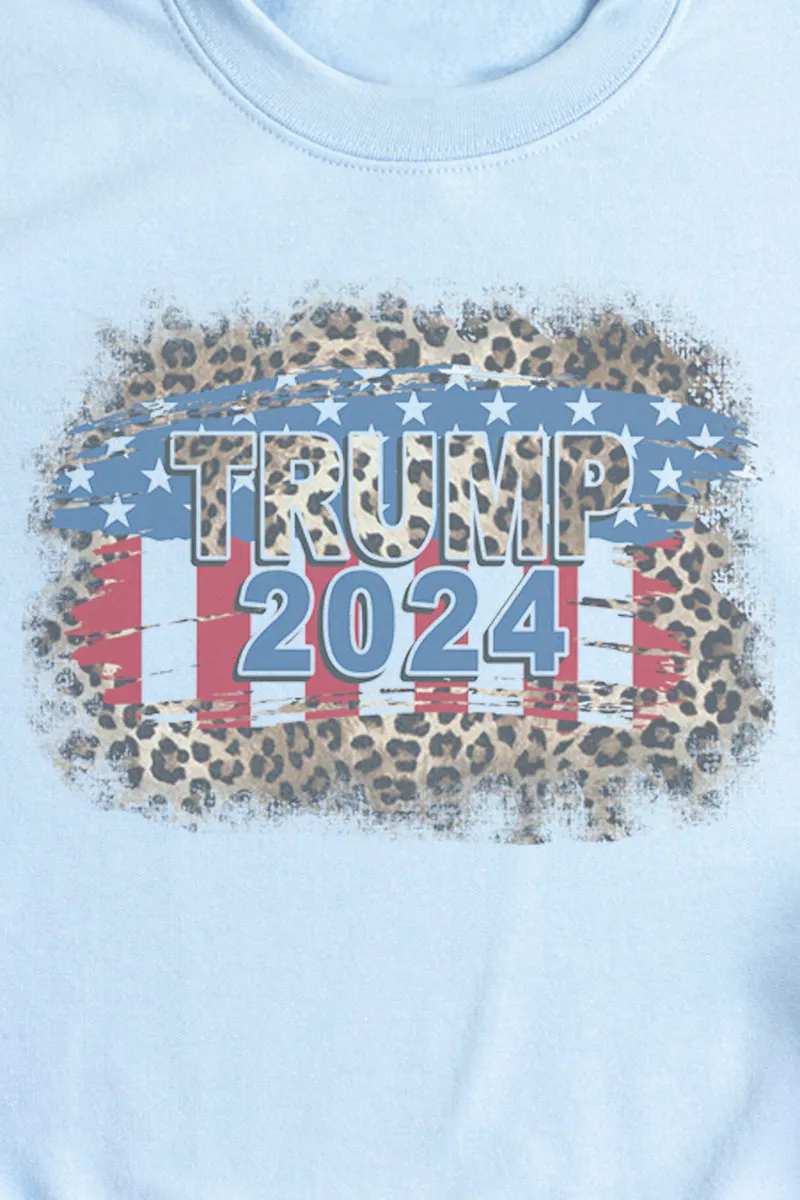 Leopard Trump 2024 Unisex NuBlend Crew Sweatshirt