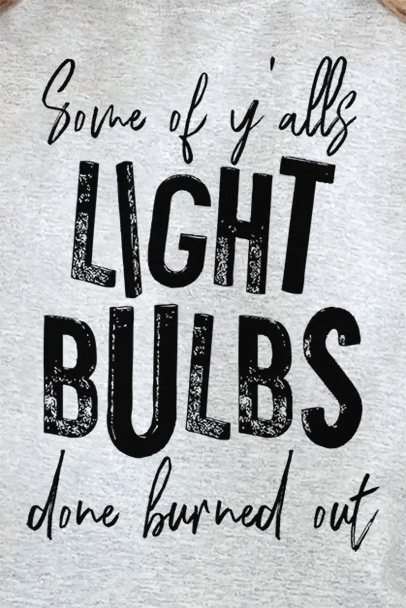 Light Bulbs Done Burned Out Unisex NuBlend Crew Sweatshirt