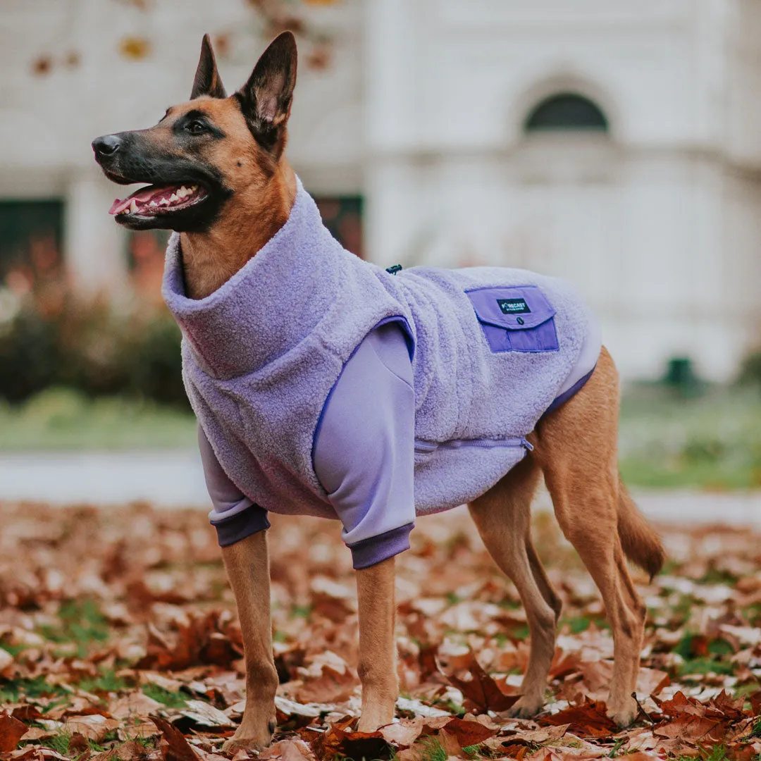 Lilac On Tour Fleece Vest