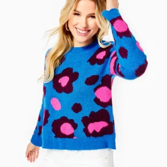 Lilly Pulitzer Ferrara Sweater sz XL NEW