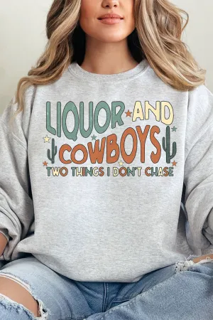 Liquor & Cowboys Unisex NuBlend Crew Sweatshirt