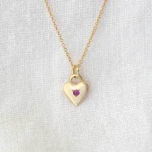Love Ruby Necklace