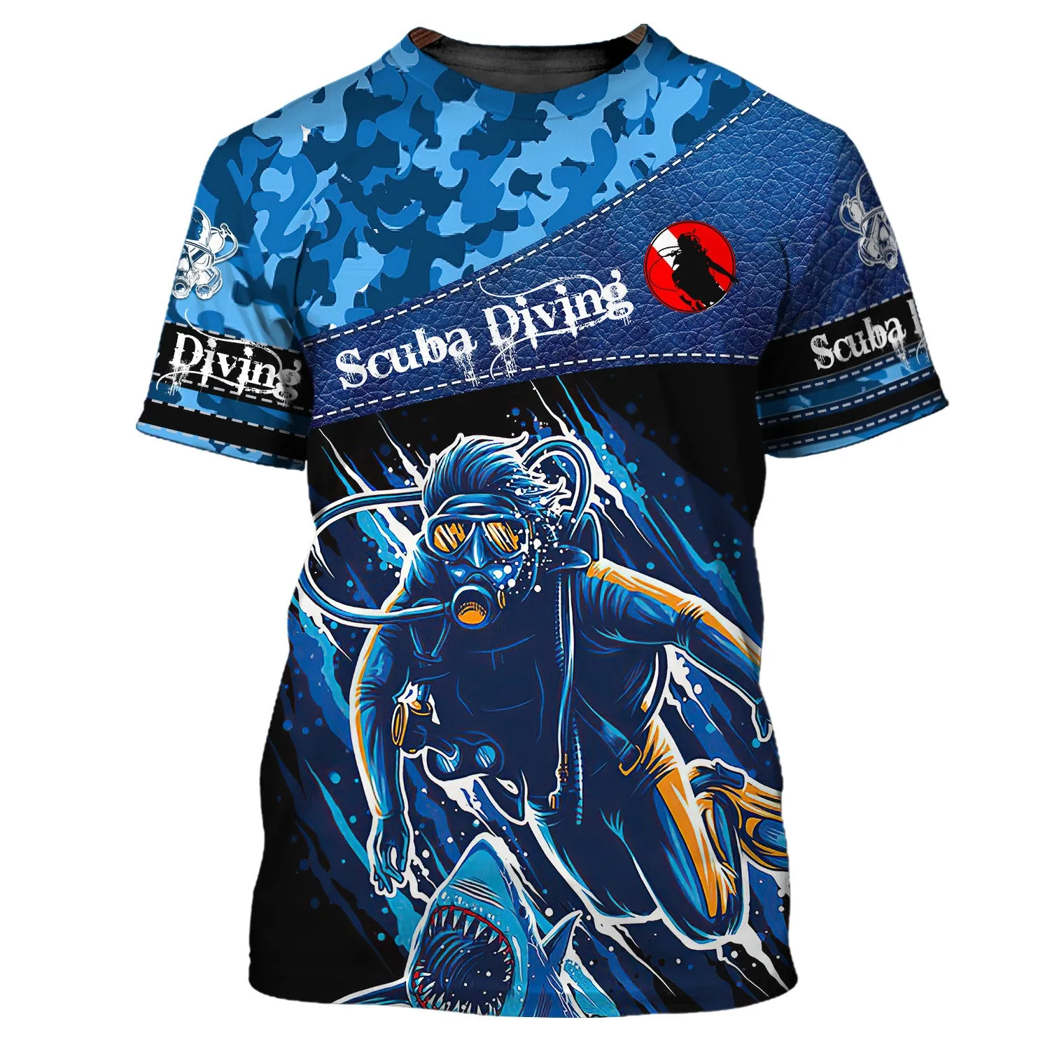 Love Scuba Diving 3D All Over Printed Tshirt Hoodie
