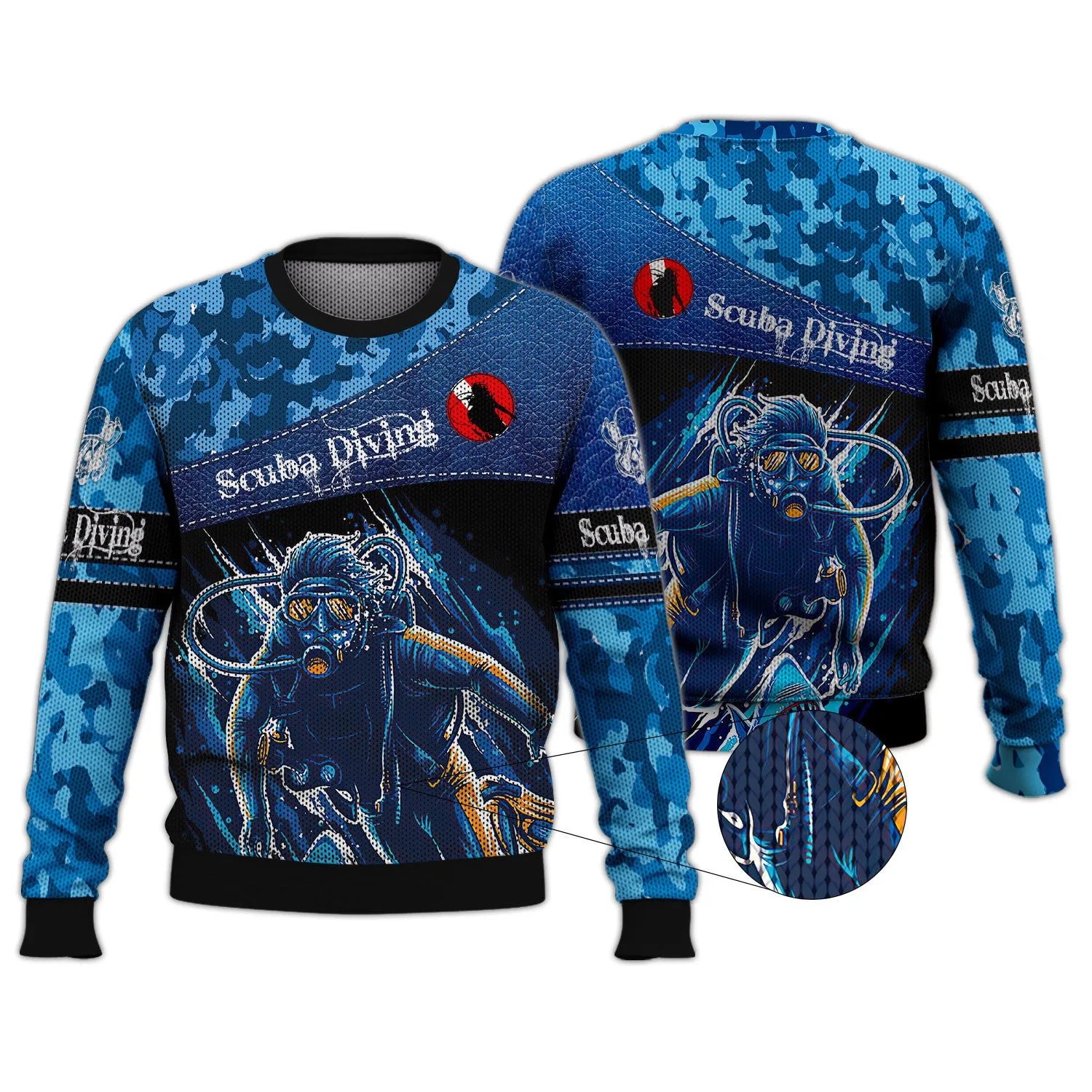Love Scuba Diving 3D All Over Printed Tshirt Hoodie