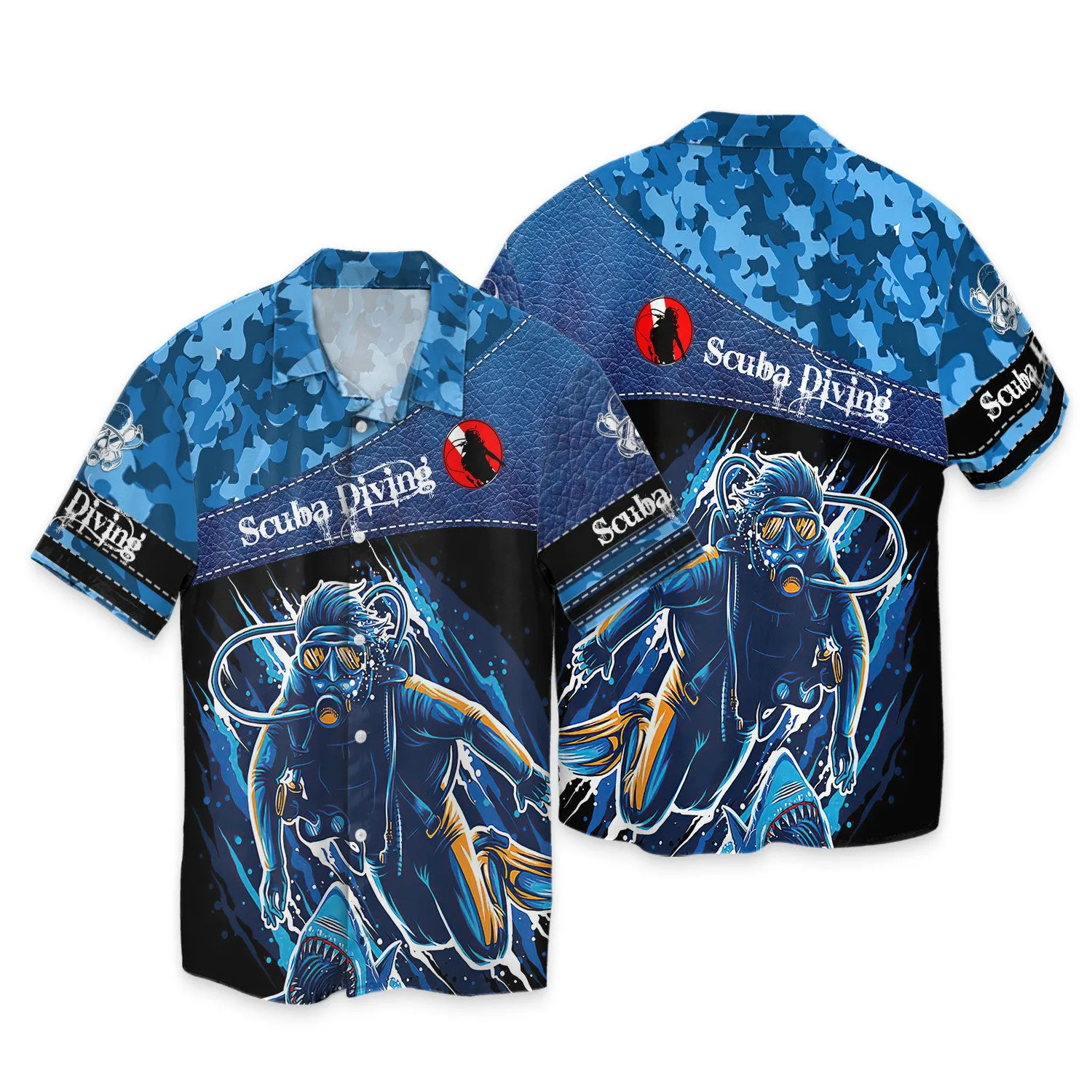 Love Scuba Diving 3D All Over Printed Tshirt Hoodie