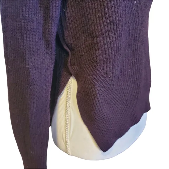 Lululemon Merino Wool Seva Pullover Sweater in Black Cherry