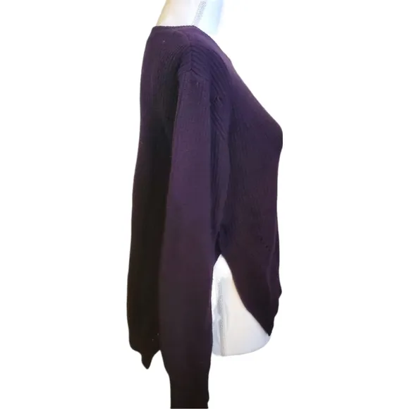 Lululemon Merino Wool Seva Pullover Sweater in Black Cherry