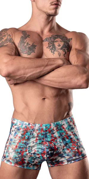 Male Power 131-293 Your Lace Or Mine Pouch Short Red-white-blue