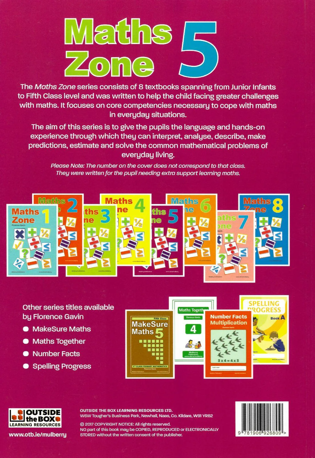 Maths Zone: Book 5