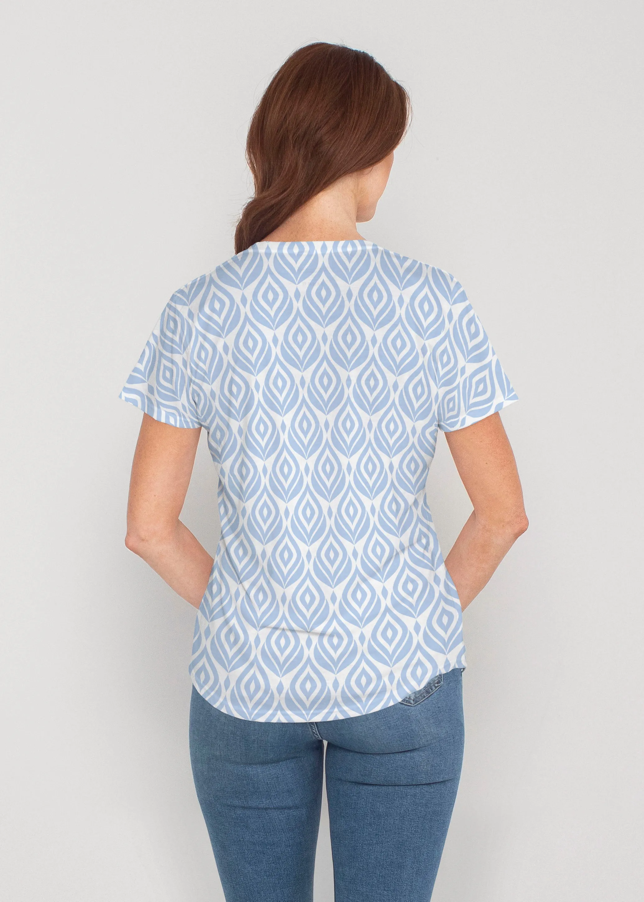May Flowers (8027) ~ Contoured Tri-Blend Scoop Tee