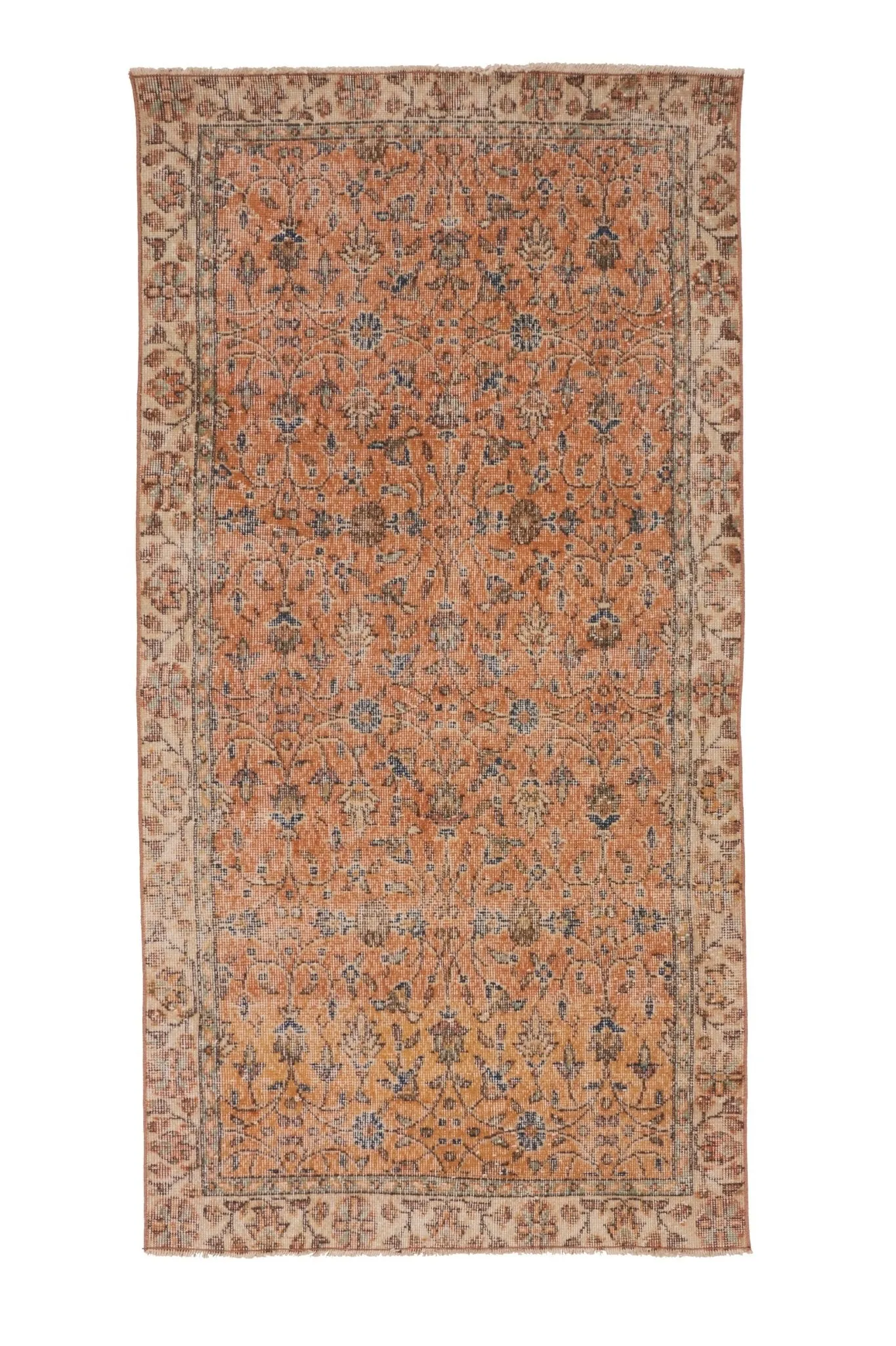 'May' Vintage Turkish Rug- 3'5.5'' x 6'10''