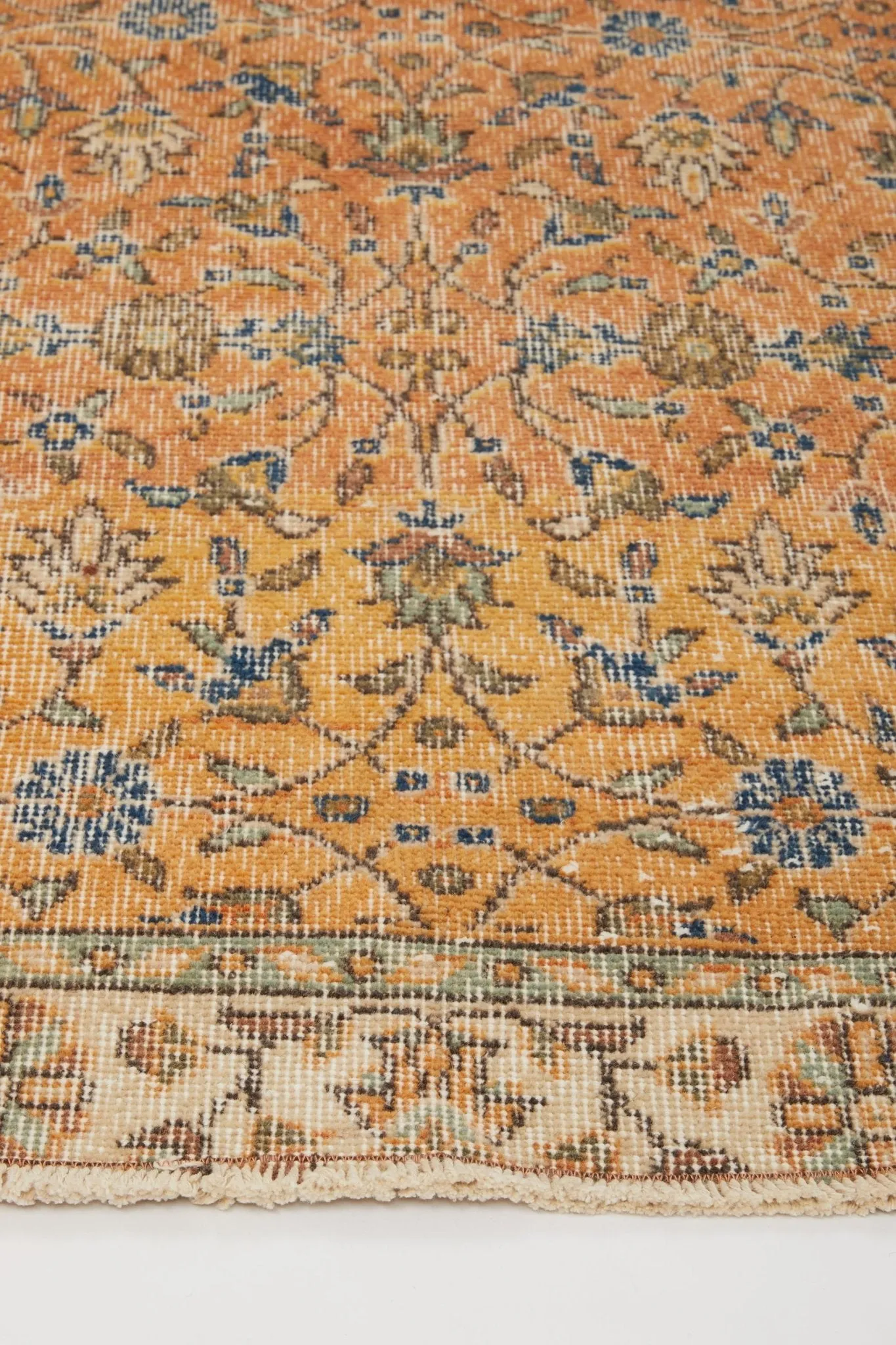 'May' Vintage Turkish Rug- 3'5.5'' x 6'10''
