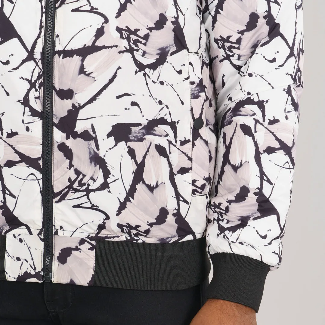 Mens Reversible Black Bomber