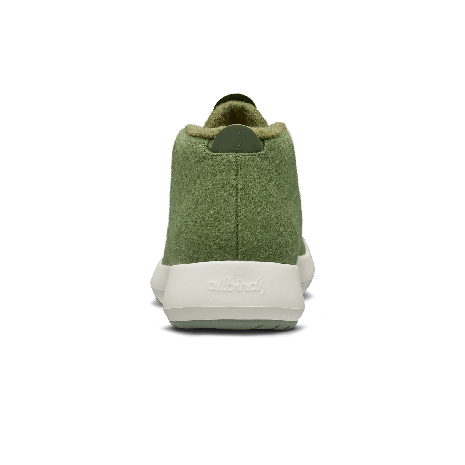 Men's Wool Runner-up Mizzles - Thunder Green (Natural White Sole)