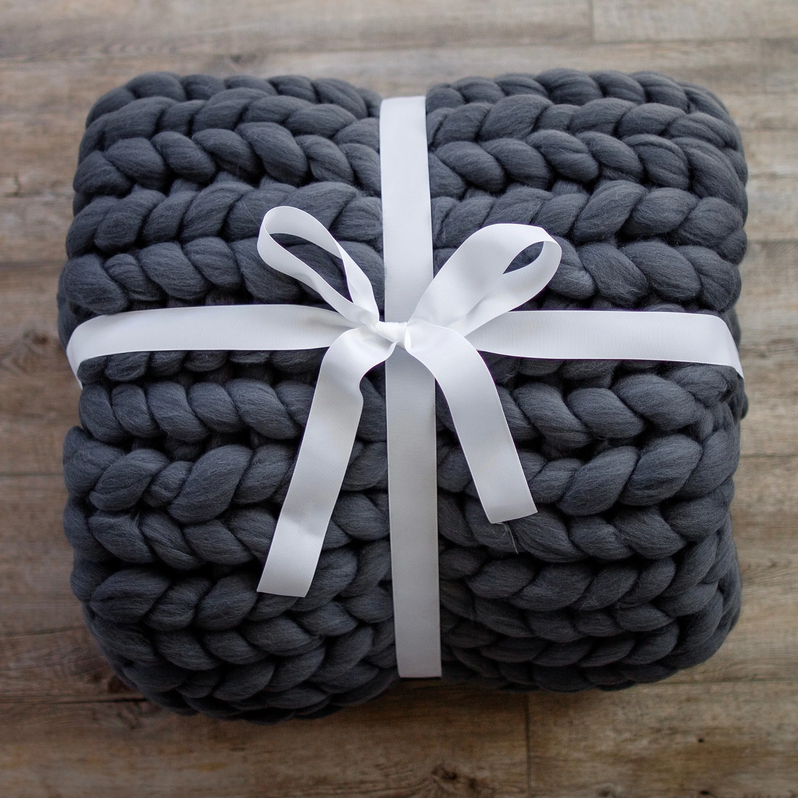 Merino Wool Chunky Blanket