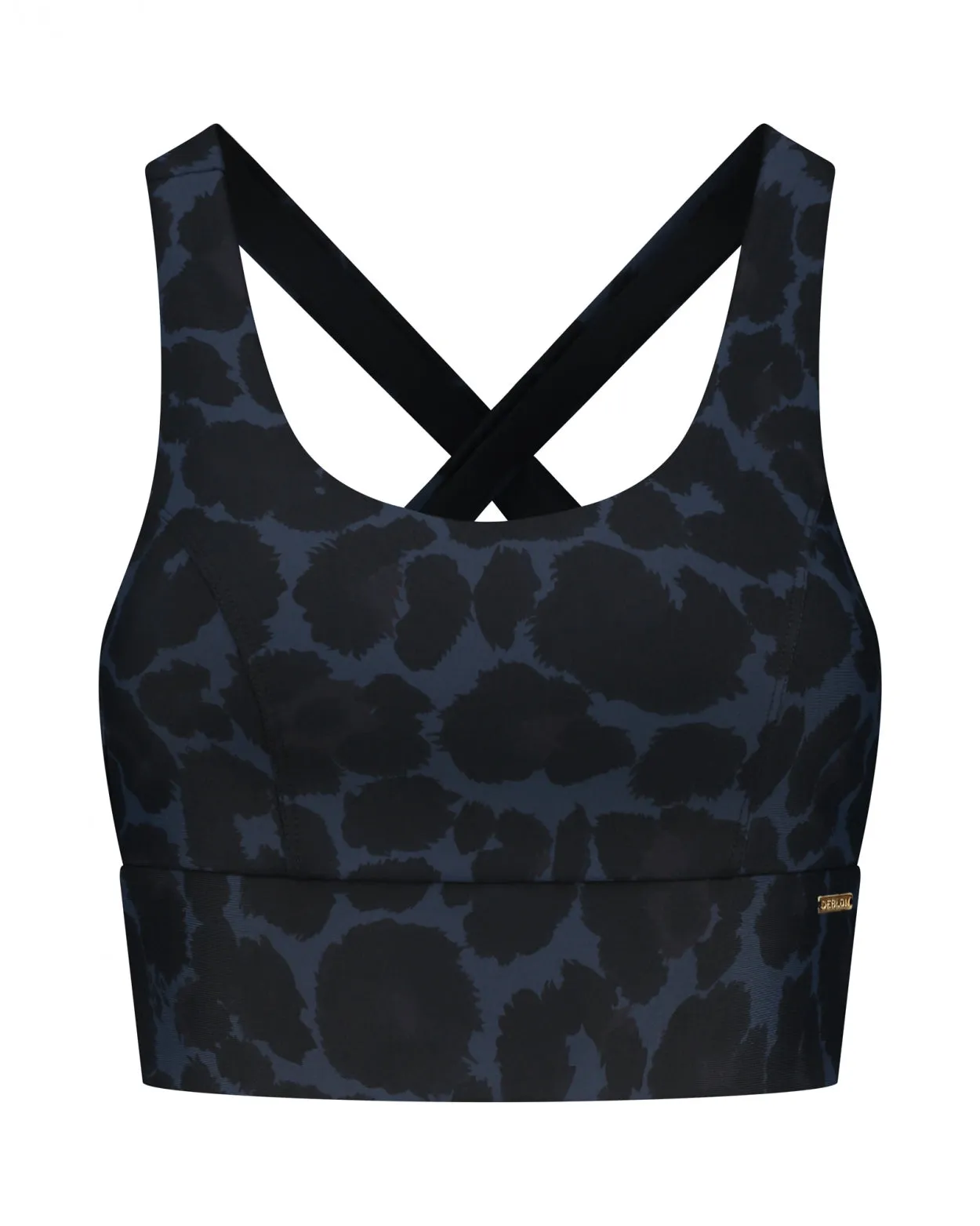 Michelle Top | Leopard Navy