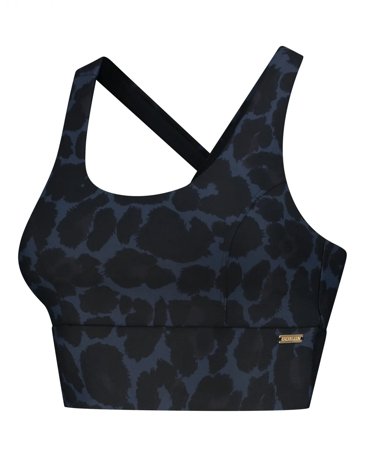 Michelle Top | Leopard Navy
