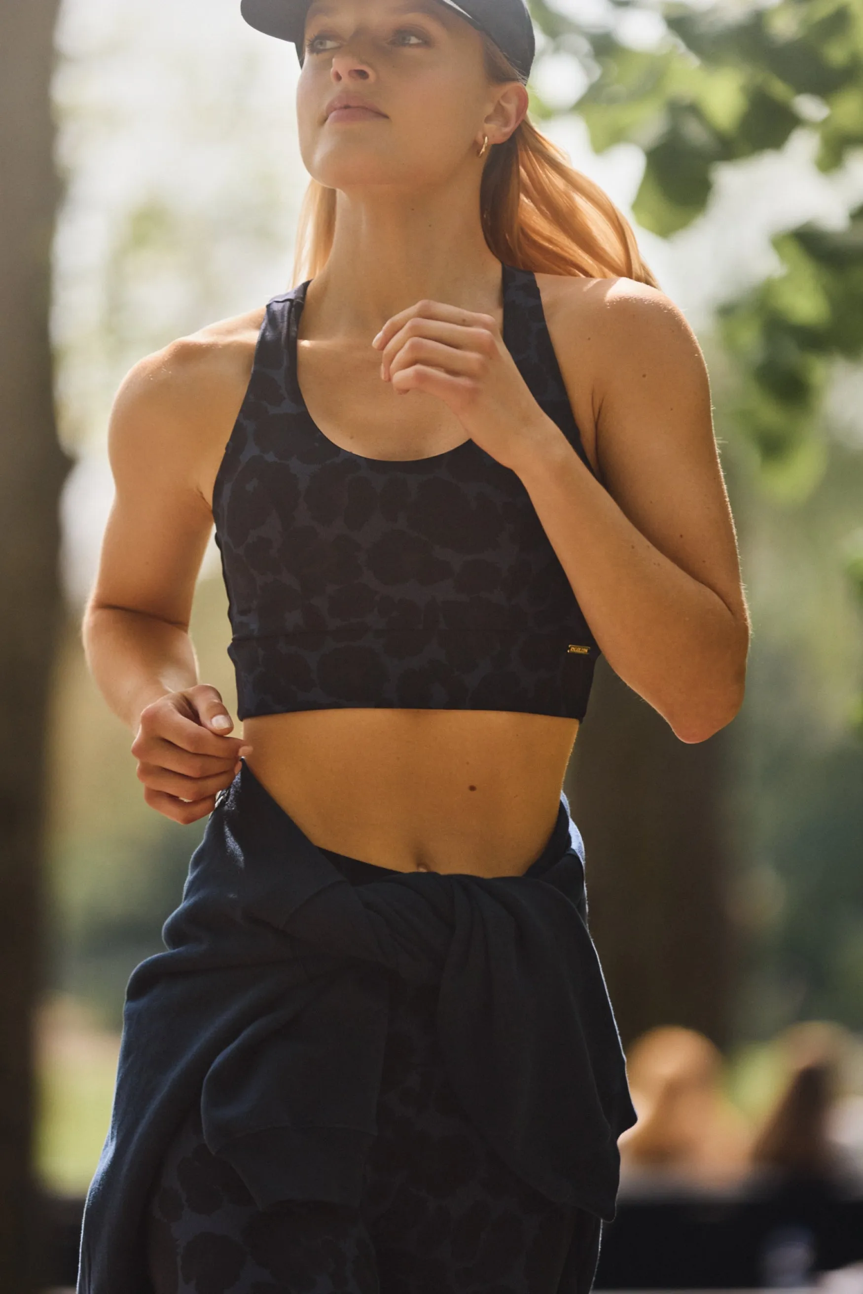 Michelle Top | Leopard Navy