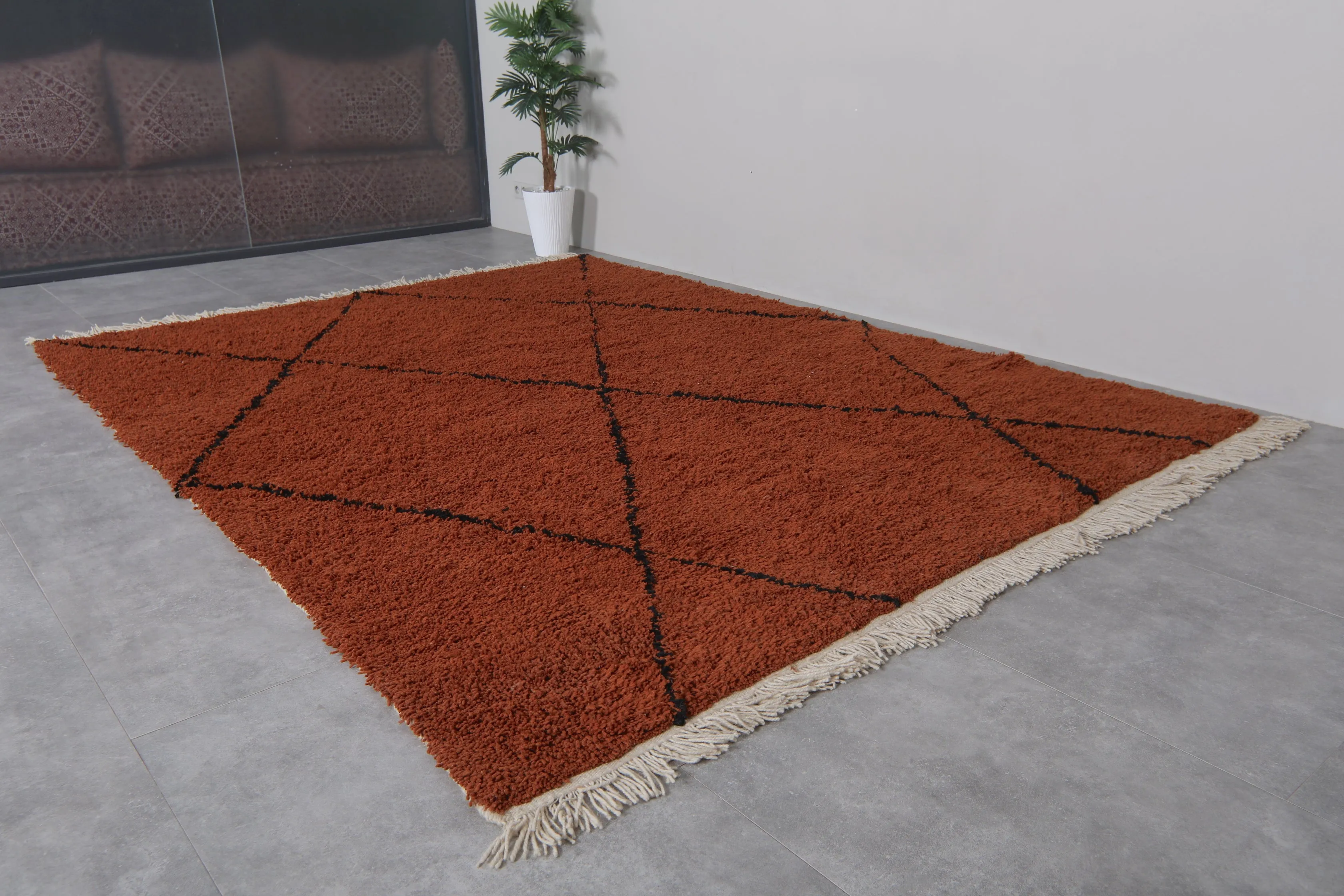 Moroccan area rug - Custom Berber rug - Handmade rug