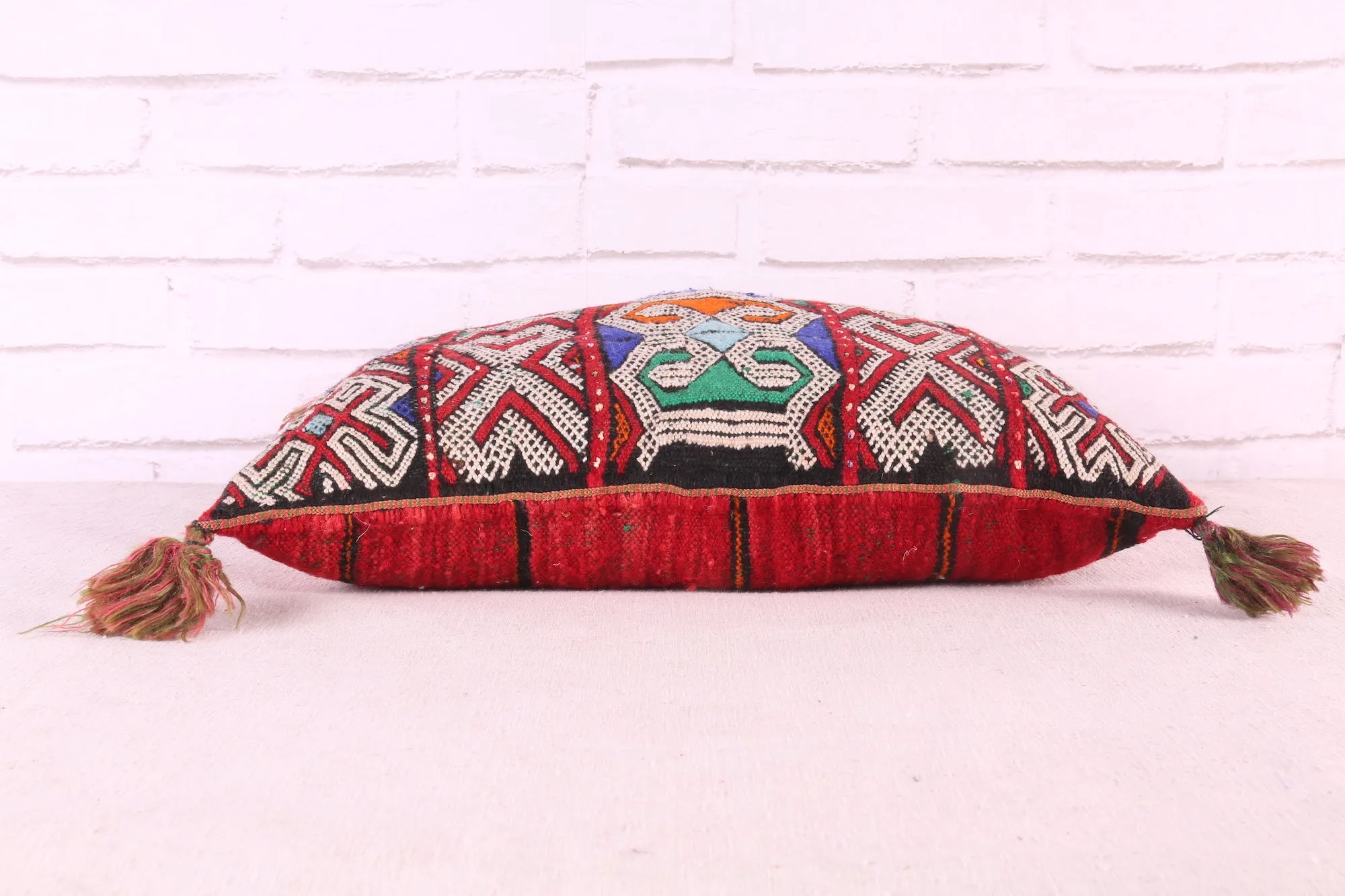 Moroccan pillow berber tribal 16.1 inches X 18.8 inches