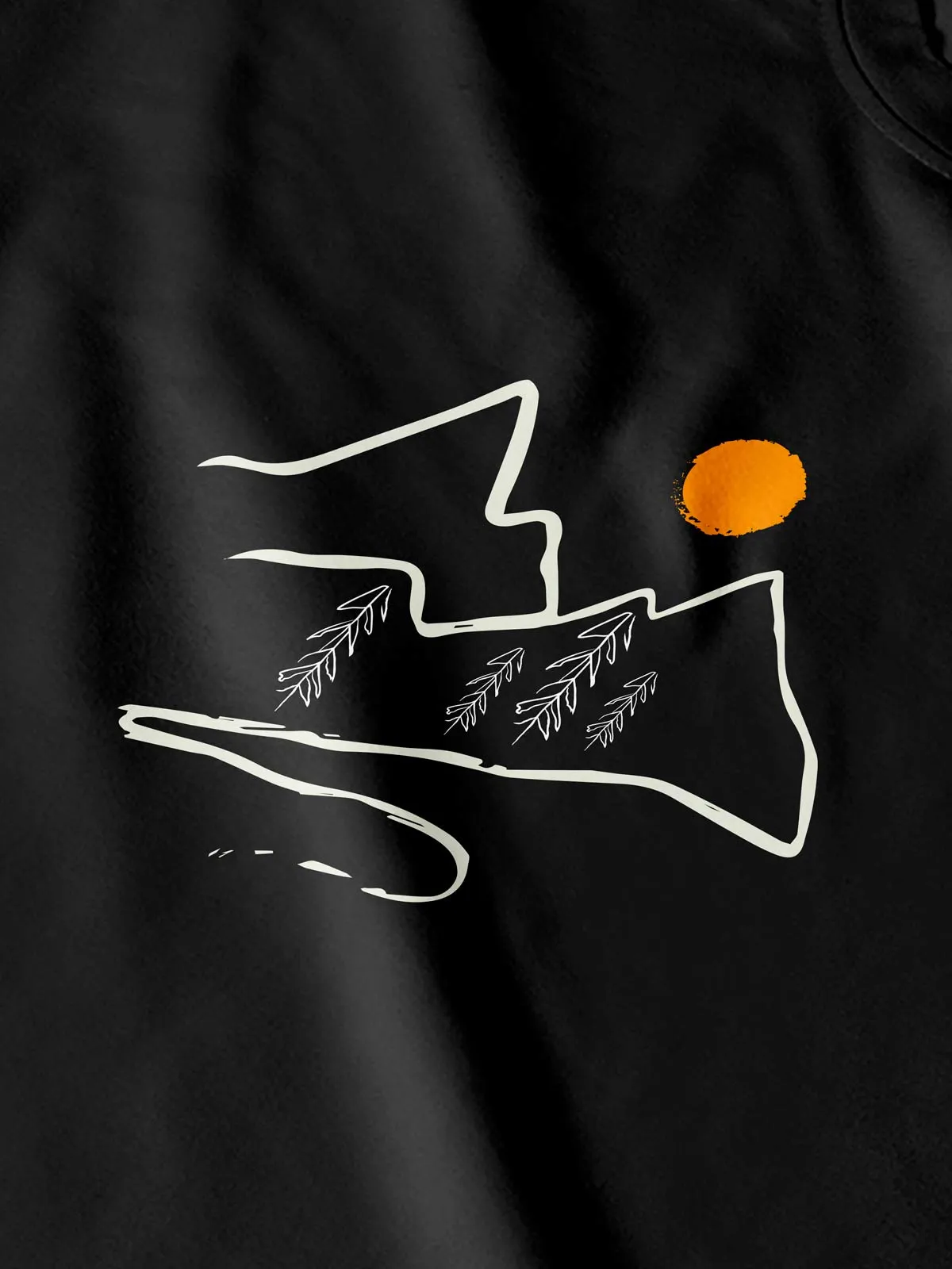 Mountain Road | Printed  T shirt