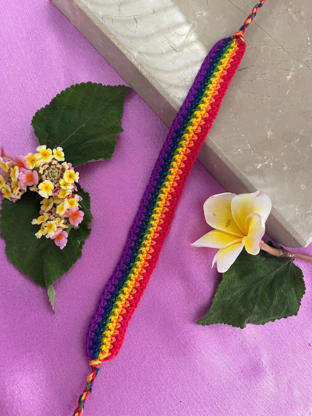 Multi Color Simple Thread Rakhi Bracelet