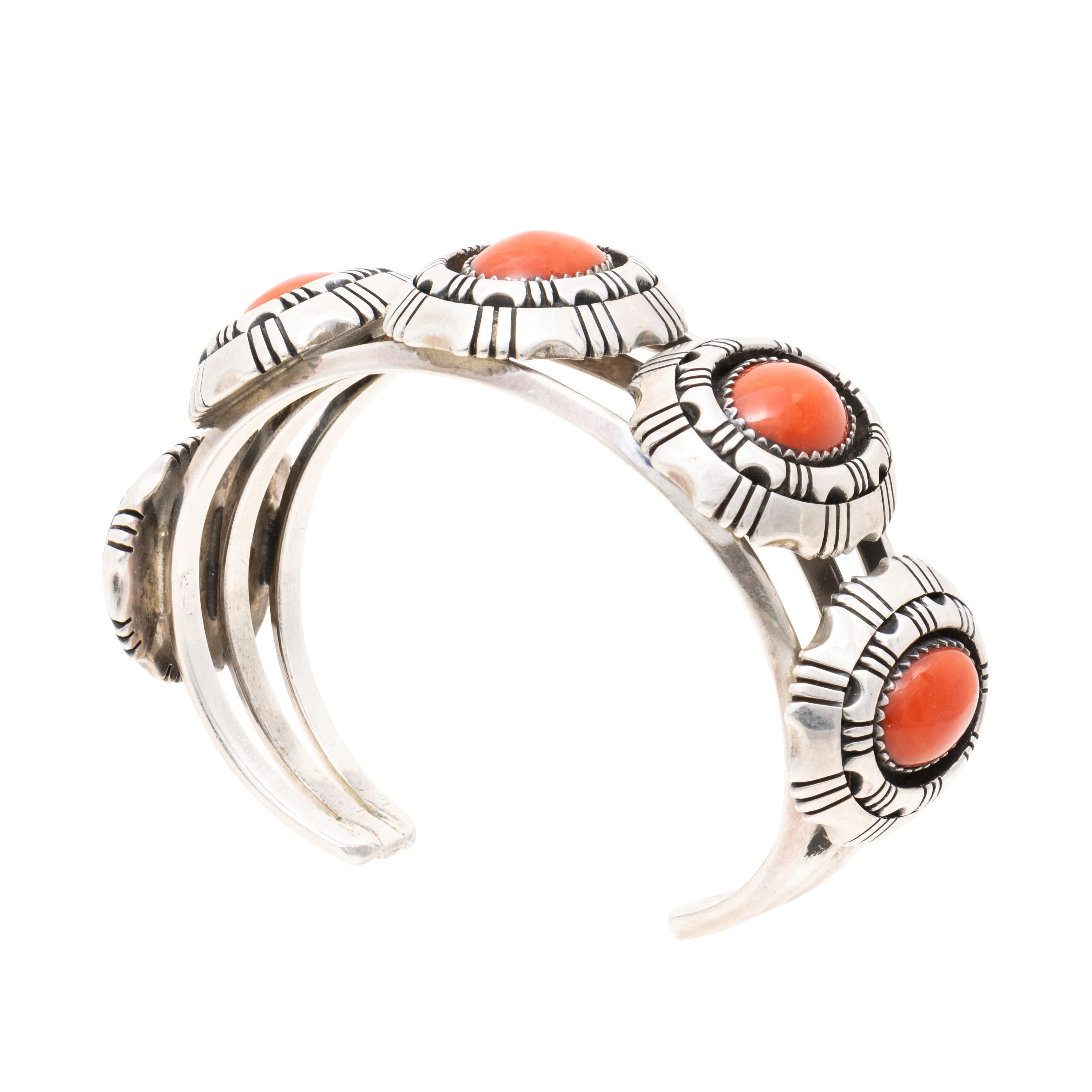 Navajo Coral Bracelet