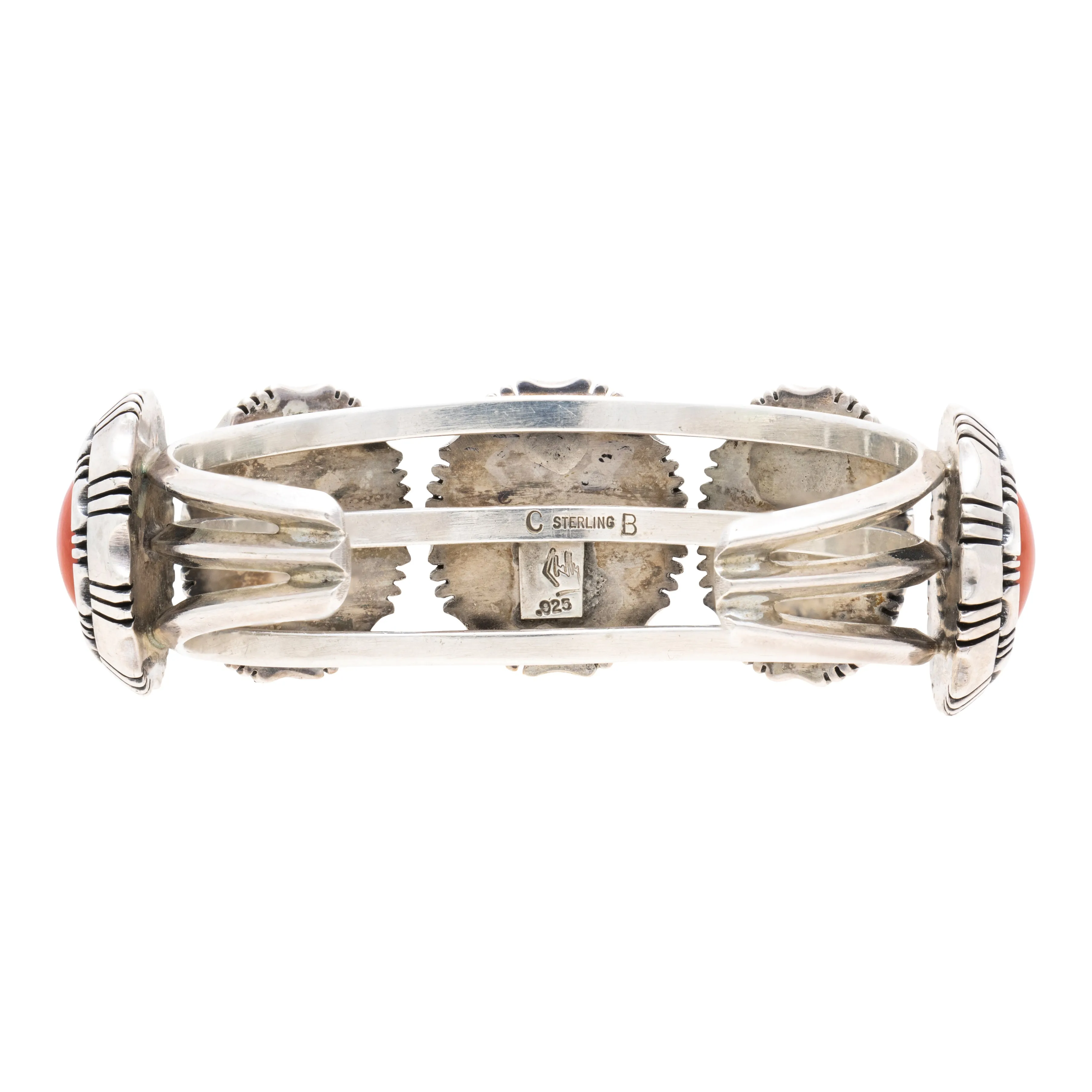 Navajo Coral Bracelet