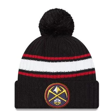 NBA Knitfold E3 Stripe Cuffed Pom Knit Toque