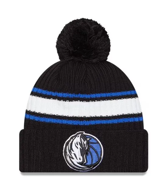 NBA Knitfold E3 Stripe Cuffed Pom Knit Toque