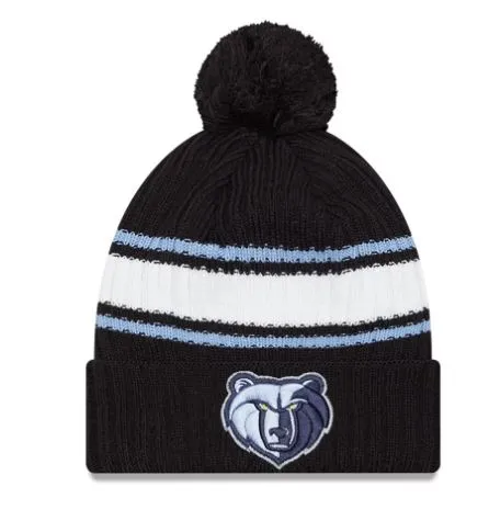 NBA Knitfold E3 Stripe Cuffed Pom Knit Toque