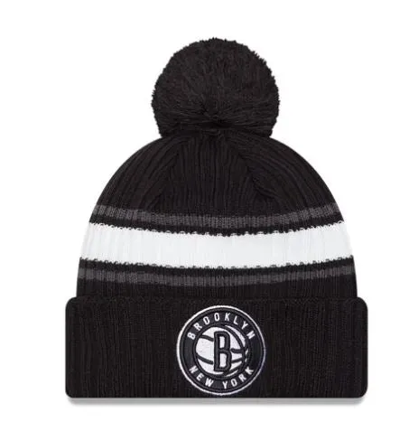 NBA Knitfold E3 Stripe Cuffed Pom Knit Toque