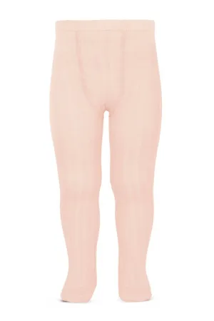 Nude Ribbed Tights