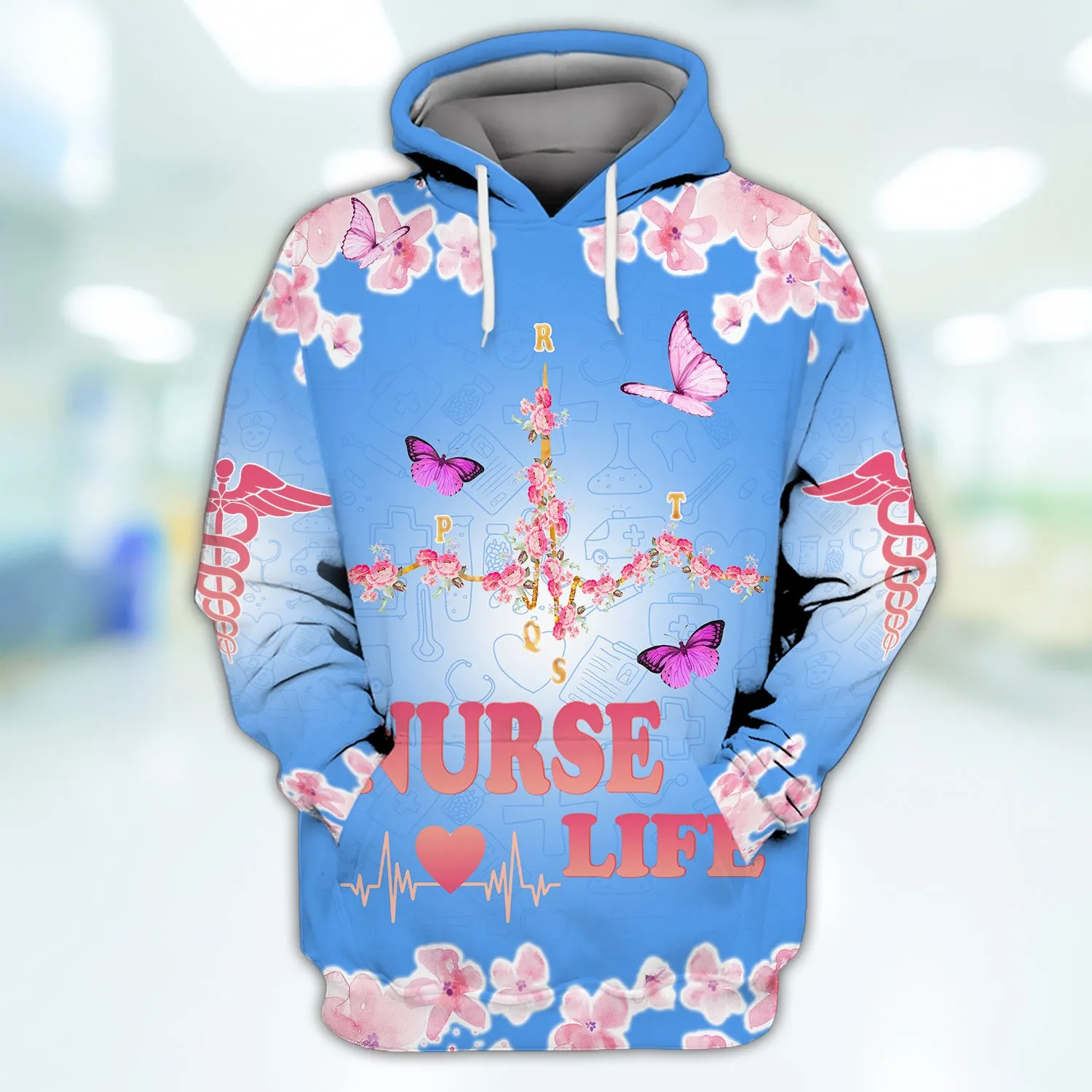 Nursing Is A Work Of Heart Nurse 3D Full Print Shirts