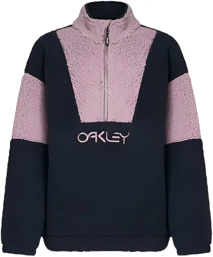 Oakley Ember Half Zip Fleece Womens - Toadstool/Black