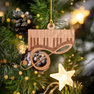 Ornament Cut out Piano - 120