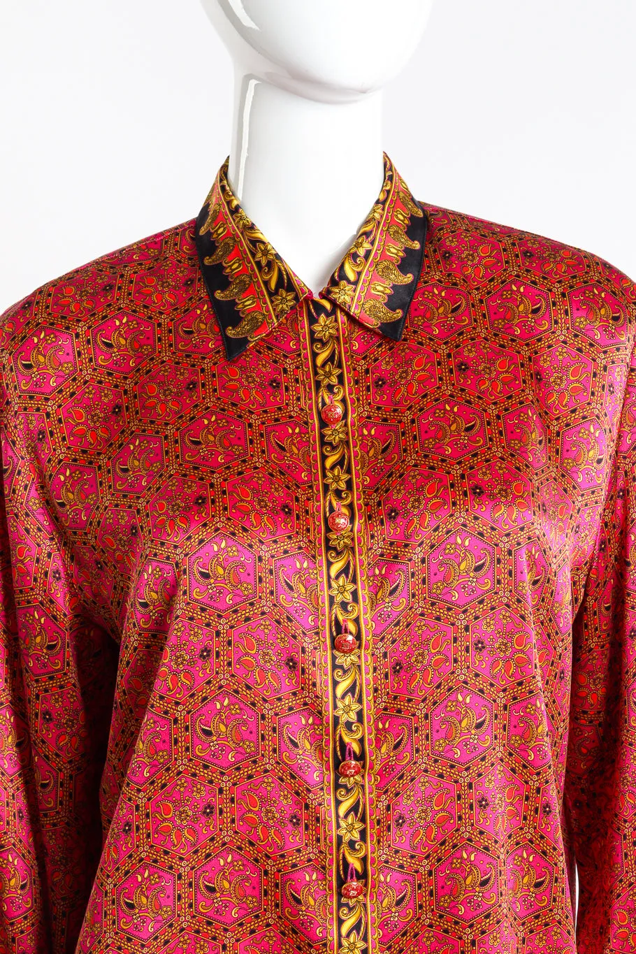 Paisley Honeycomb Blouse