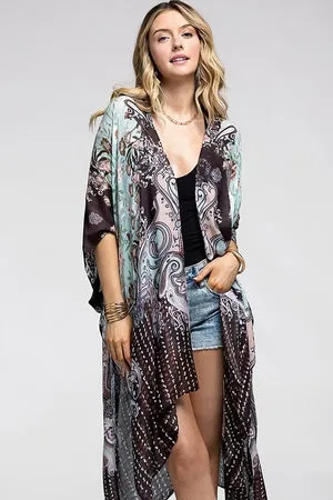 Paisley Kimono