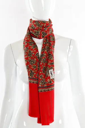 Paisley Pattern Scarf