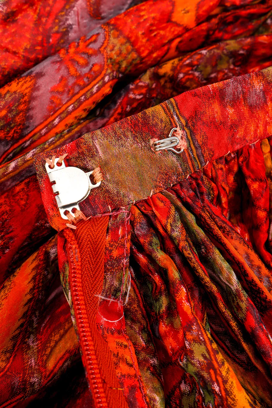 Paisley Taffeta Ball Skirt