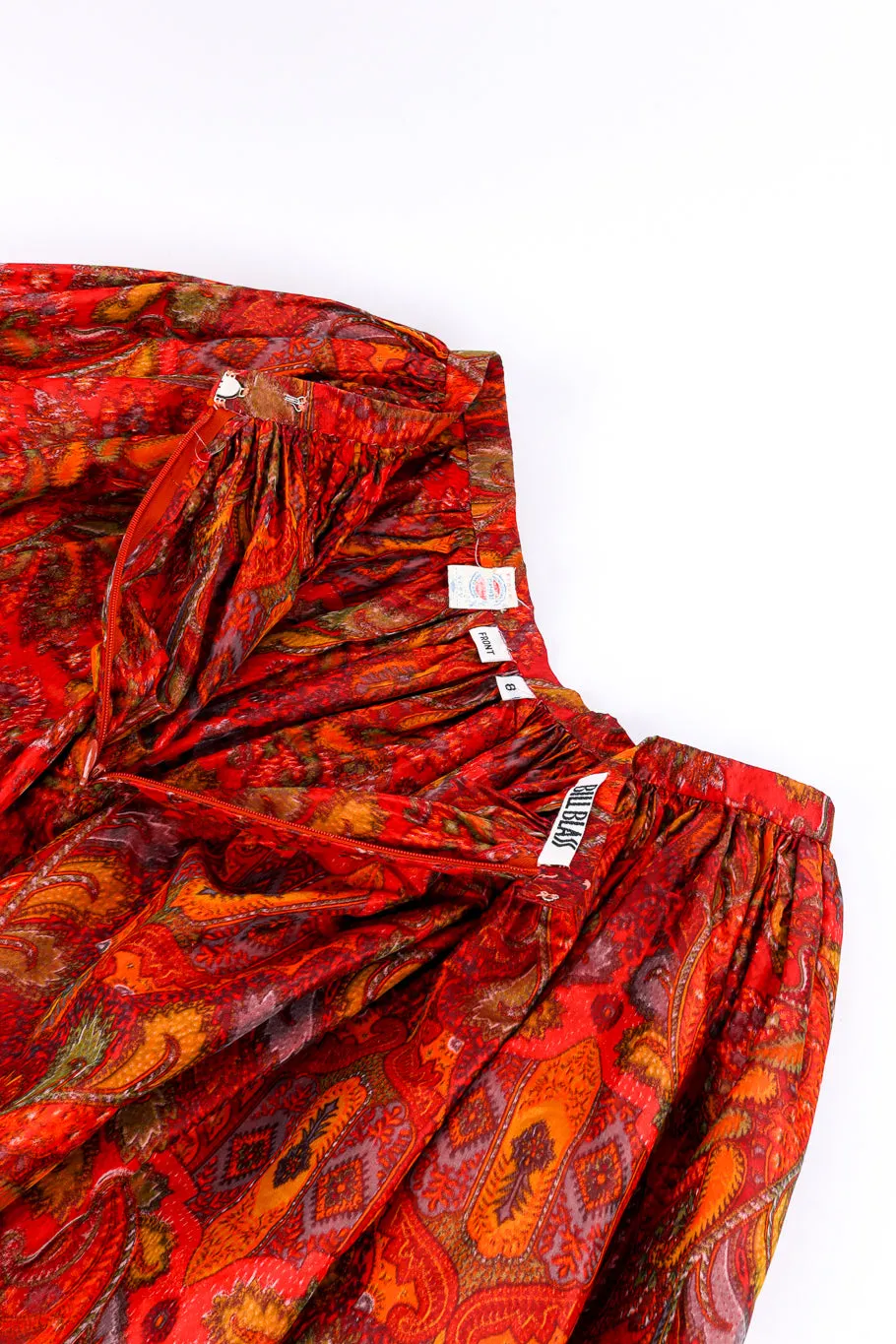 Paisley Taffeta Ball Skirt