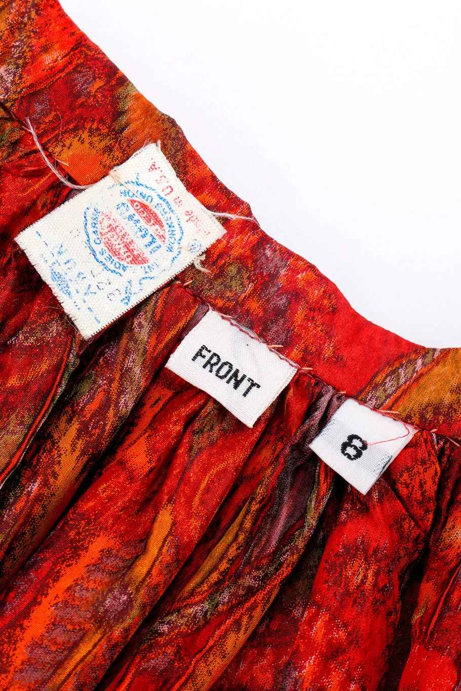 Paisley Taffeta Ball Skirt